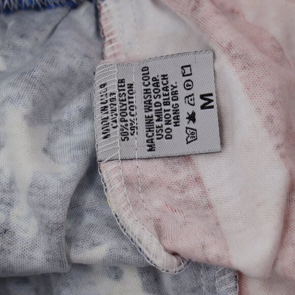 Vintage 90s NWT Crazee Wear Shorts Mens Medium American Flag Relaxed Fit patriot - Picture 6 of 9